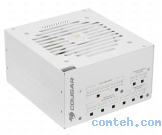 Блок питания 850 Вт Cougar GEX 850 SNOW (31GE085002R01); 24+8(4+4)+8(4+4) pin; 8xSATA; 3xIDE; 6x6+2-pin PCI-E; APFC; 120 мм; RET