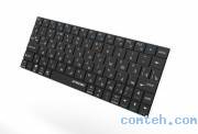 Клавиатура беспроводная Jet.A SLIM LINE K7 BT Black***; Bluetooth; ножничная; 80 клавиши; 12 доп. клавиш (+FN); встроенный аккумулятор; ENG\RUS; чёрный