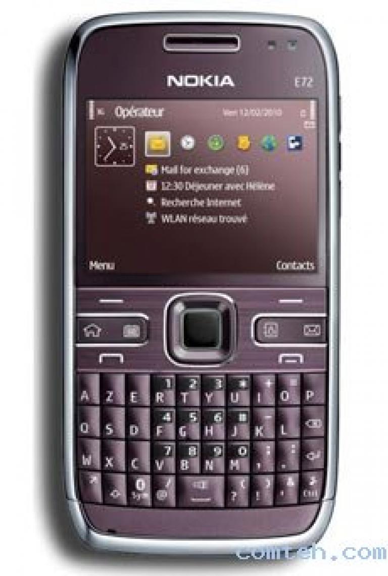 Comteh.com | Мобильный телефон Nokia E72-1 NAVI (002Q8V6). Цена, купить  Мобильный телефон Nokia E72-1 NAVI (002Q8V6) в Донецке, Макеевке, Горловке.  Мобильный телефон Nokia E72-1 NAVI (002Q8V6): обзор, отзывы, описание,  продажа.