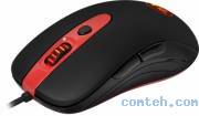 Мышь игровая Redragon Gerderus (70241***); USB; оптический; 500 - 7200 dpi; 7 кнопок; колесо прокрутки; подсветка; чёрный + красный