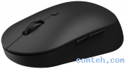 Мышь беспроводная Xiaomi Mi Silent Mouse (WXSMSBMW02/03); Bluetooth/2.4 Ггц; USB; 1300 dpi; 5 кнопок; 1хАА; черный
