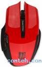 Мышь беспроводная Jet.A Comfort (OM-U54G Red***); 2.4 Ггц; USB; оптический; 1200/1600/2000 dpi; 6 кнопок; колесо прокрутки; 1хАА; красные
