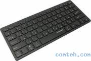 Клавиатура беспроводная Jet.A SLIM LINE K8 BT Black***; Bluetooth; ножничная; 78 клавиши; 12 доп. клавиш (+FN); 2 x AAA; ENG\RUS; чёрный