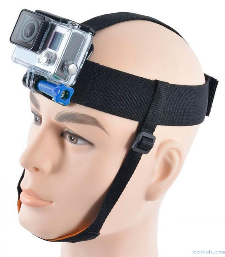 Купить крепление на голову. GOPRO QUICKCLIP ACHOM-001. Крепление на голову для экшн камеры. Экшн камера на голову. Налобная камера для съемки.