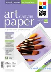 Бумага хлопковая Color Way ART Canvas (PCN380005A4)
