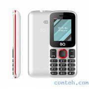 Мобильный телефон BQ-Mobile Step + White/Red (BQ 1848***)