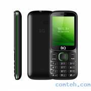Мобильный телефон BQ-Mobile Step L+ Black/Green (BQ-2440***)