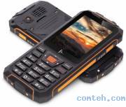 Мобильный телефон F+ R280C Black-Orange