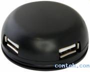 Концентратор USB внешний Defender Quadro Light (83201***)