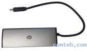 Концентратор USB внешний Digma HUB-4U2.0-UC-DS***