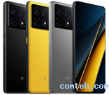 Смартфон Xiaomi Poco X6 Pro 5G 12/512Gb Yellow; 6,67"; AMOLED 120Hz; MT Dimensity 8300 Ultra 8-Core 3.35 ГГц; 12 ГБ; 512 ГБ; 64M+8+2/16M; Dual Sim; BT 5.4; Wi-Fi 2.4 ГГц, 5 ГГц (Wi-Fi 6); GPS; Android 14.0; 5000 мА*ч; серый 