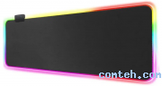 Коврик для мыши Forev FV-G240; ткань + резиновая основа; 800 х 300 х 3 мм; RGB подсветка; черный
