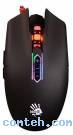 Мышь игровая A4Tech Bloody Q80 (Q80 BLACK***); USB 2.0/3.0; оптический; 3200 dpi; 8 кнопок; колесо-кнопка; оптические переключатели LS; металлические ножки; чёрный
