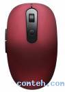 Мышь беспроводная Canyon CNS-CMSW09R***; Bluetooth/2.4 Ггц; USB; оптический; 800/1200/1600 dpi; 6 кнопок; колесо прокрутки; bluetooth; красный