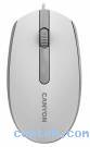 Мышь проводная Canyon CNE-CMS10WG***; USB; оптический; 1000 dpi; 3 кнопки; колесо-кнопка; белый + серый