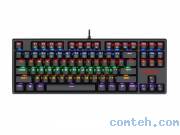 Клавиатура игровая Redragon Daksa (78308***); USB; механическая; 87 клавиш; 12 (+FN); подсветка; ENG\RUS; чёрный