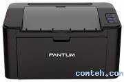 Принтер лазерный Pantum P2207***; A4; 1200 x 1200 dpi; 20 ч/б, ст/мин; USB 2.0 Hi-Speed